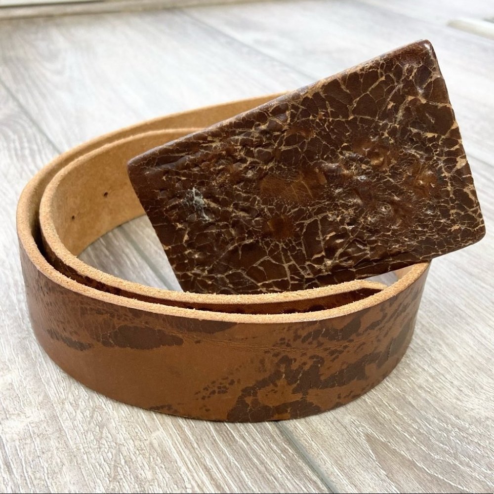 Brave Beltworks Western Italian Leather Belt - Picture 3 of 8